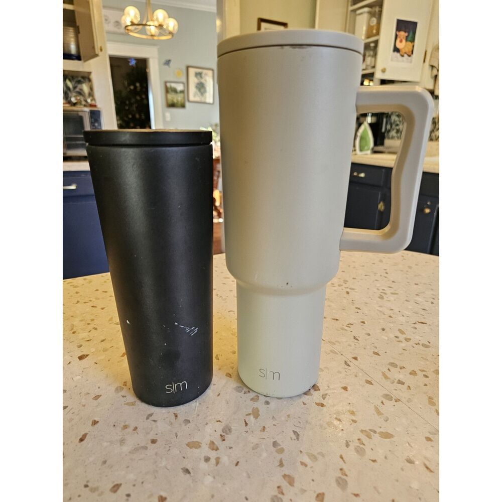 Simple Modern Insulated 24 oz Classic Tumbler +‎ 40oz Trek Tumbler Lot Bundle